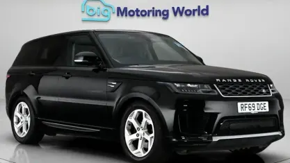 Used Land Rover Range Rover Sport HSE 306 HP (225 kW) 2020 Black SUV