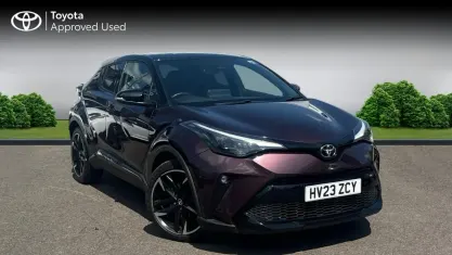Second-hand Toyota C-HR Sport 122 CP (89 kW) 2023 Deep amethyst bitone SUV