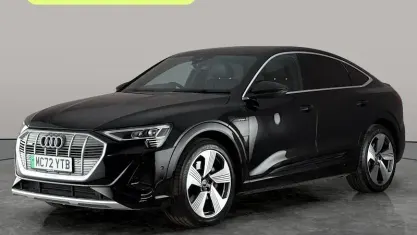 Used Audi e-tron Sportback S-Line 300 kW (408 HP) 2022 Black SUV