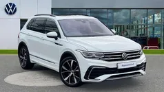 White Used 2021 VW Tiguan R-line SUV | £23,755 (Fair price)