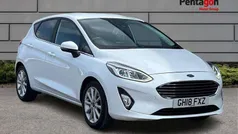 White Used 2018 Ford Fiesta Titanium Hatchback | £8,995 (Fair price)