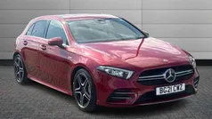 Patagonia red Used 2021 Mercedes A35 AMG Executive Hatchback | £22,883 (Super price)