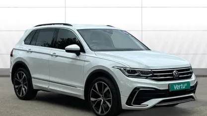 Used VW Tiguan R-line 245 HP (180 kW) 2023 White SUV