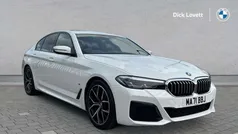 White Used 2021 BMW 520 M Sport Sedan | £24,990 (Fair price)