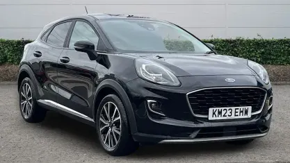 Used Ford Puma Titanium 125 HP (91 kW) 2023 Black SUV