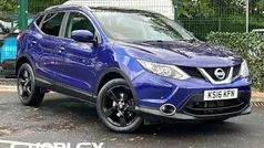Blue Used 2016 Nissan Qashqai N-Connecta SUV | £11,948 (Fair price)