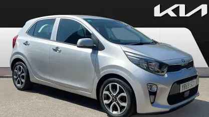 Used Kia Picanto 84 HP (61 kW) 2019 Silver Hatchback