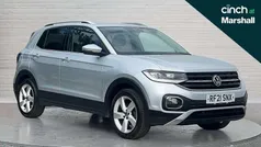 Silver Used 2021 VW T-Cross SEL SUV | £13,590 (Fair price)
