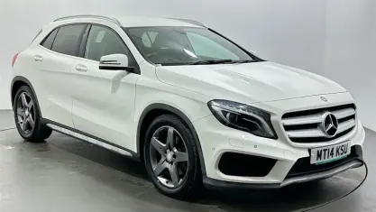 Begagnad Mercedes GLA220 AMG line 170 HK (125 kW) 2014 Vit SUV