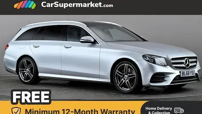 Used Mercedes E200 AMG Line Premium 184 HP (135 kW) 2018 Silver Estate