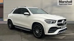 White Used 2022 Mercedes GLE400 AMG line SUV | £39,942 (Fair price)