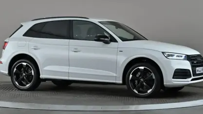 Used Audi Q5 Black Edition 245 HP (180 kW) 2020 White SUV