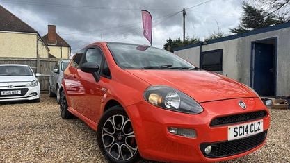 Usado Fiat Punto S 77 HP (56 kW) 2013 Laranja Citadino