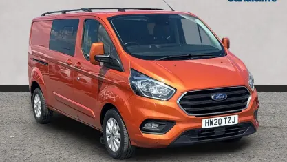 Used Ford Transit Custom Limited 170 HP (125 kW) 2023 Orange glow Van