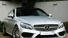 Silver Used 2018 Mercedes C250 AMG Line Premium Coupe | £16,495 (Fair price)