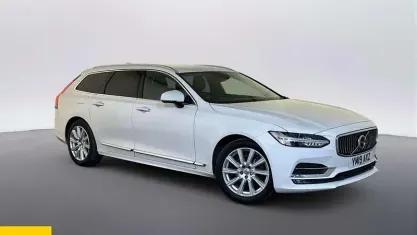 Used Volvo V90 Inscription 190 HP (139 kW) 2019 White Estate