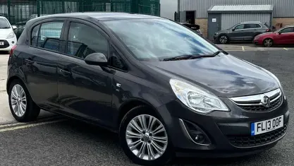 Used Vauxhall Corsa 101 HP (74 kW) 2013 Grey Hatchback