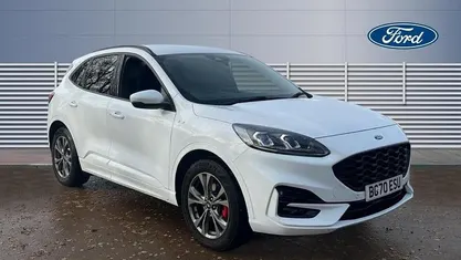 White Used 2020 Ford Kuga ST-Line SUV | £15,028 (Fair price)