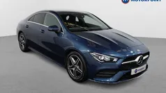 Blue Used 2021 Mercedes CLA180 AMG line Sedan | £23,649 (Good price)