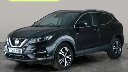 Used Nissan Qashqai N-Connecta 160 HP (117 kW) 2021 Black SUV