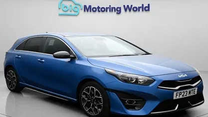 Used Kia Ceed GT-Line 160 HP (117 kW) 2023 Blue Hatchback