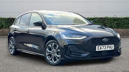 Used Ford Focus ST-Line 125 HP (91 kW) 2023 Black Hatchback