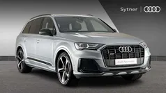 Silver Used 2022 Audi Q7 Black Edition SUV | £48,500 (Fair price)