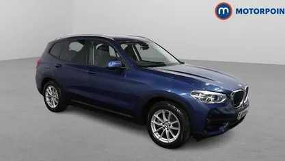 Used BMW X3 190 HP (139 kW) 2020 Blue SUV