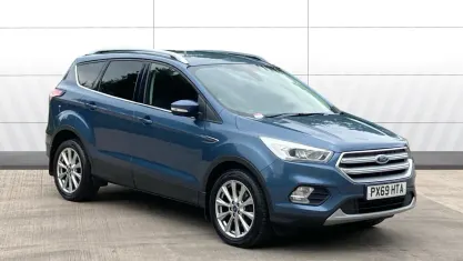 Used Ford Kuga Titanium 150 HP (110 kW) 2019 Blue SUV