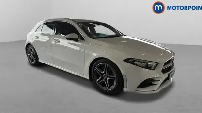 Used Mercedes A220 AMG line 190 HP (139 kW) 2019 White Hatchback