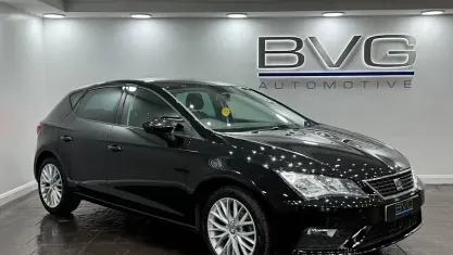 Used Seat Leon SE Dynamic 131 HP (96 kW) 2019 Black Hatchback