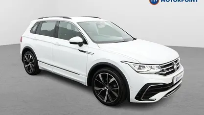 Used VW Tiguan R-line 150 HP (110 kW) 2022 White SUV
