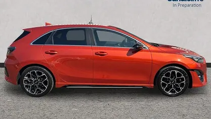 Used Kia Ceed GT-Line 160 HP (117 kW) 2022 Orange Hatchback