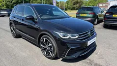 Black Used 2021 VW Tiguan R-line SUV | £25,990 (Fair price)