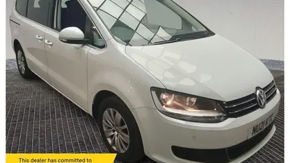 Used VW Sharan SE 150 HP (110 kW) 2021 White MPV