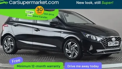 Używany Hyundai i20 SE 101 KM (74 kW) 2022 Czarny Hatchback