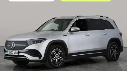 Used Mercedes EQB350 AMG line 214 kW (292 HP) 2022 Silver SUV
