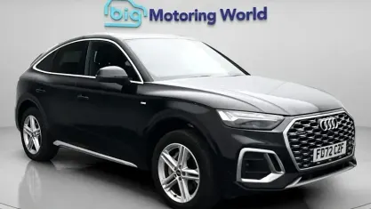 Used Audi Q5 Sportback S-Line 299 HP (219 kW) 2022 Black SUV