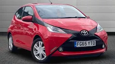 Red Used 2015 Toyota Aygo x-press Hatchback | £7,350 (Fair price)