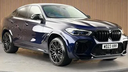 Used BMW X6 M Competition Edition 625 HP (459 kW) 2022 Tanzanite blue SUV