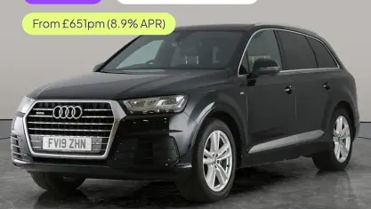 Used Audi Q7 S-Line 286 HP (210 kW) 2019 Black SUV