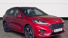 Red Used 2022 Ford Kuga ST-Line X SUV | £23,595 (Fair price)