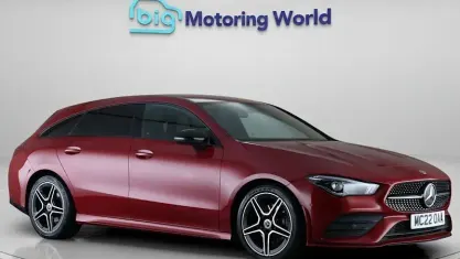Used Mercedes CLA180 Executive 136 HP (100 kW) 2022 Red Coupe