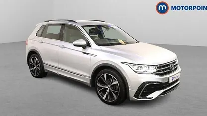 Silver Used 2023 VW Tiguan R-line SUV | £24,949 (Fair price)