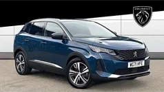 Blue Used 2021 Peugeot 3008 Allure Premium SUV | £17,995 (Fair price)