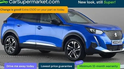 Used Peugeot 2008 Allure+ 131 HP (96 kW) 2023 Blue SUV