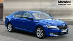 Blue Used 2018 Skoda Superb SE L Executive Hatchback | £13,819 (Good price)