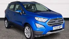 Blue Used 2022 Ford Ecosport Titanium SUV | £14,150 (Fair price)