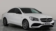 White Used 2018 Mercedes CLA45 AMG AMG Sedan | £19,779 (Good price)