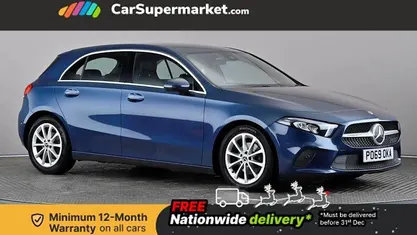 Blue Used 2019 Mercedes A180 Premium Hatchback | £14,697 (Fair price)